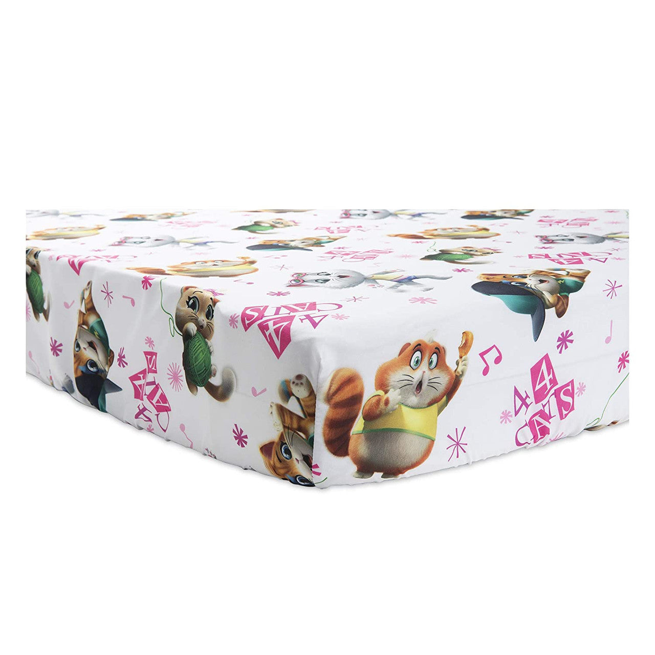 44 Cats 4 Piece Toddler Bedding Set