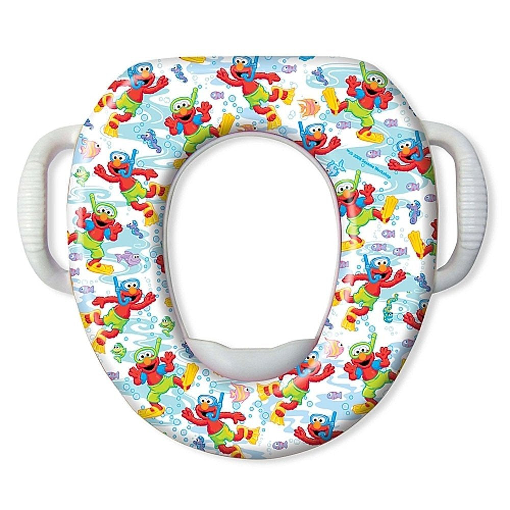 Sesame Street Soft Potty Seat - Scuba Elmo