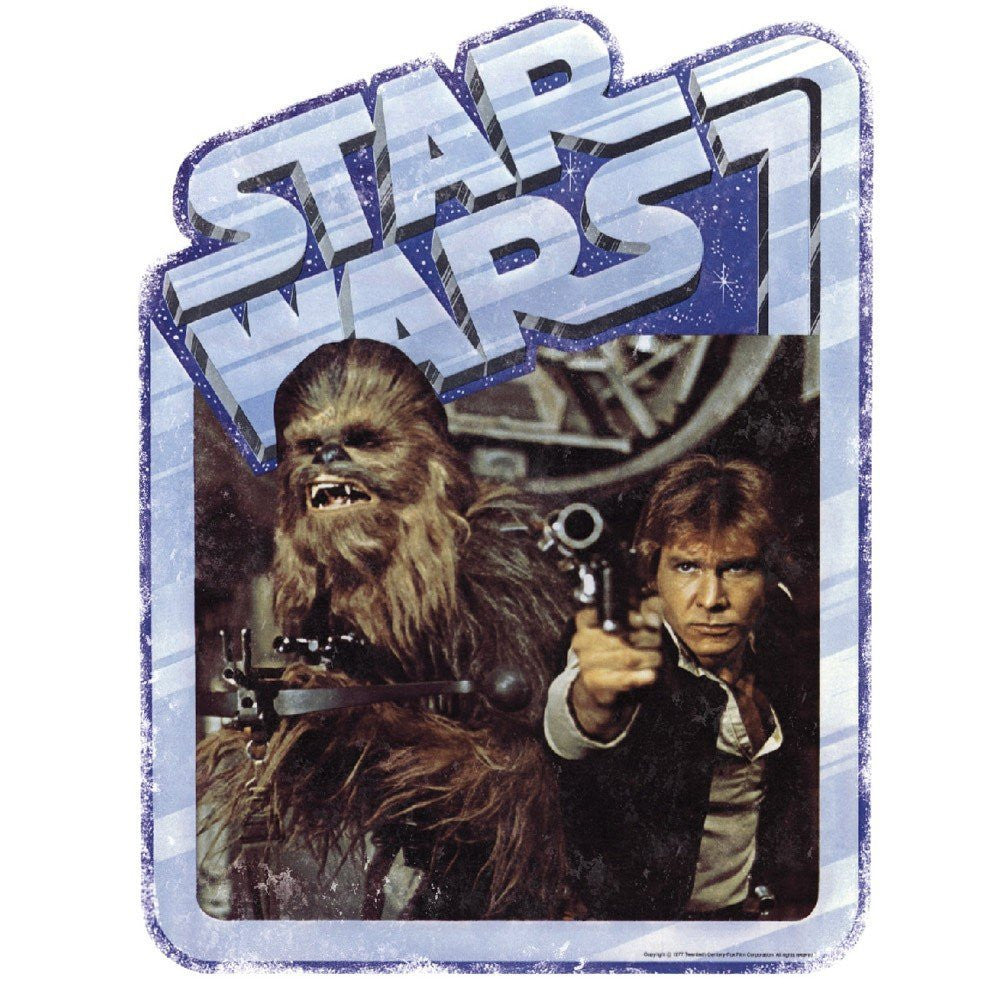Star Wars Han Solo and Dark Side Giant Wall Decals