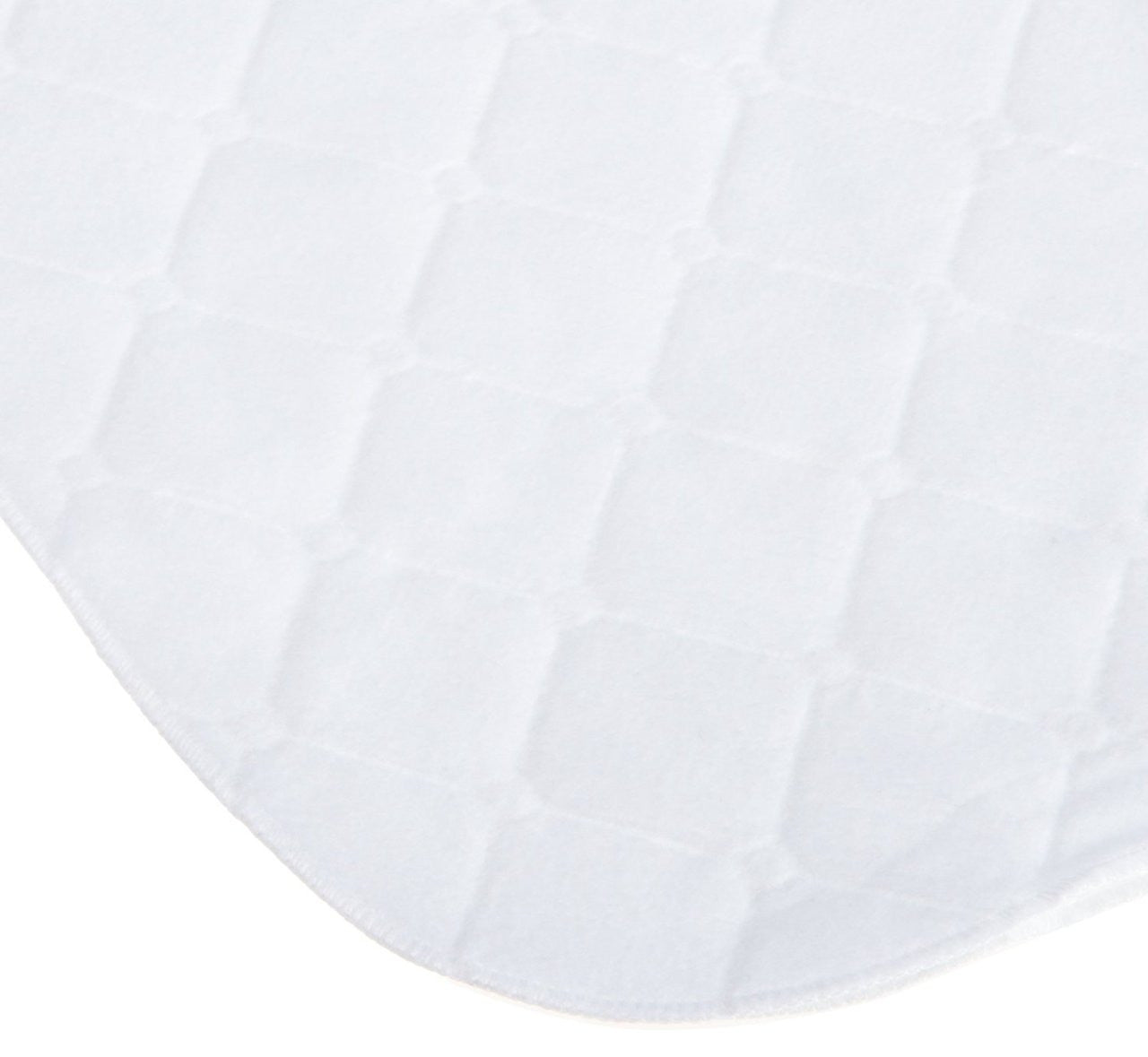 Carter's Keep Me Dry Waterproof Fitted Quilted Crib Pad, White