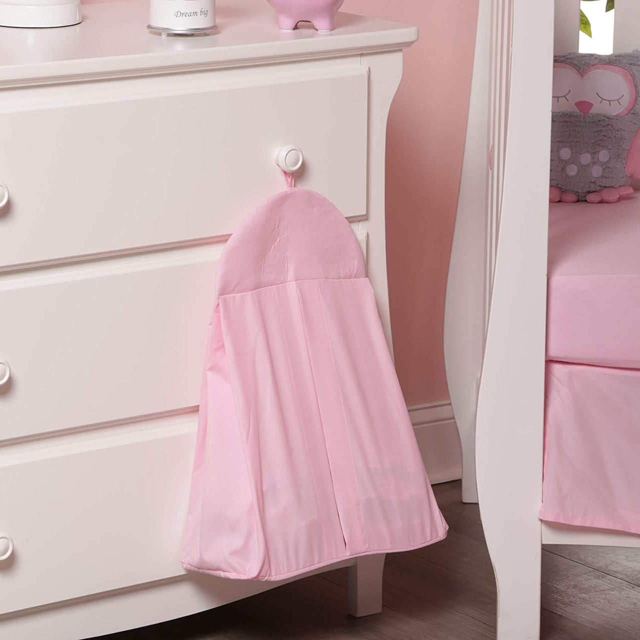 Everyday Kids Pink Diaper Stacker