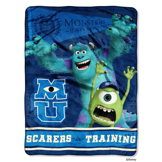 Disney's Monsters University "Scarers in Training" Micro Raschel Throw - 46"x60"