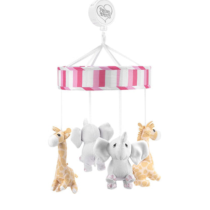Precious Moments Noah's Ark Girls Musical Nursery Crib Mobile