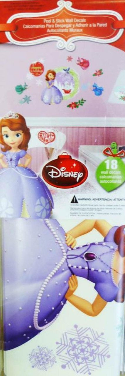 Sofia Christmas Holiday Peel & Stick Wall Decals