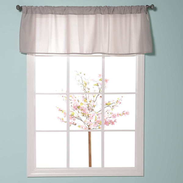 Everyday Kids Gray Window Valance