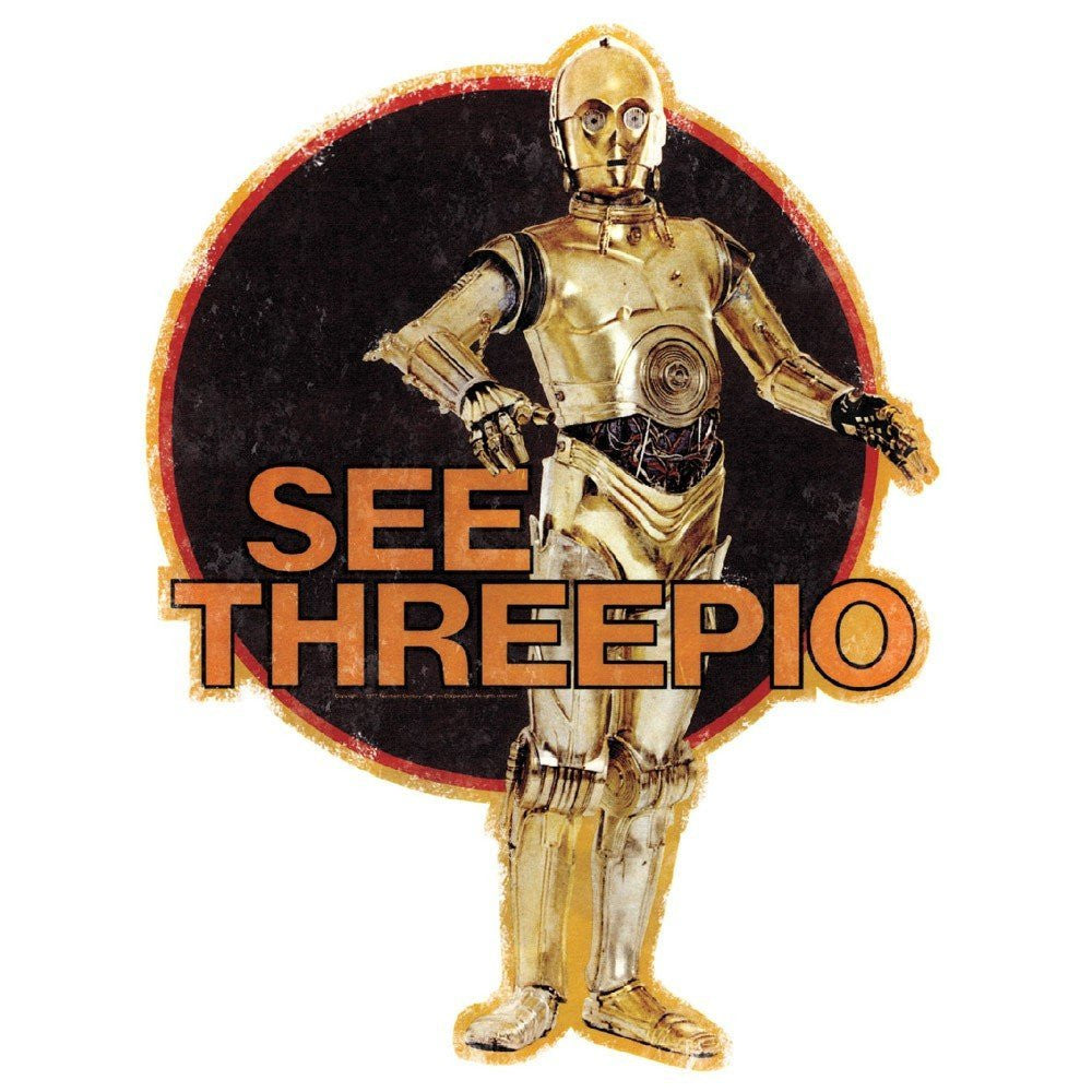 Star Wars R2-D2 and C-3PO Giant Wall Decals