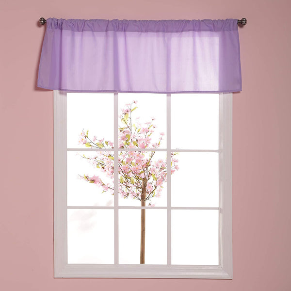 Everyday Kids Purple Window Valance