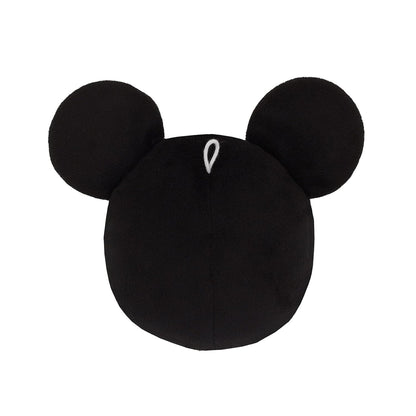 Disney Mickey Mouse Shaped Plush Nursery Wall Decor, 3-Piece 3D Dimensional Silhouette Wall Hangings, Black