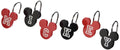 Disney Mickey Mouse Shower Curtain Hooks, Set of 12