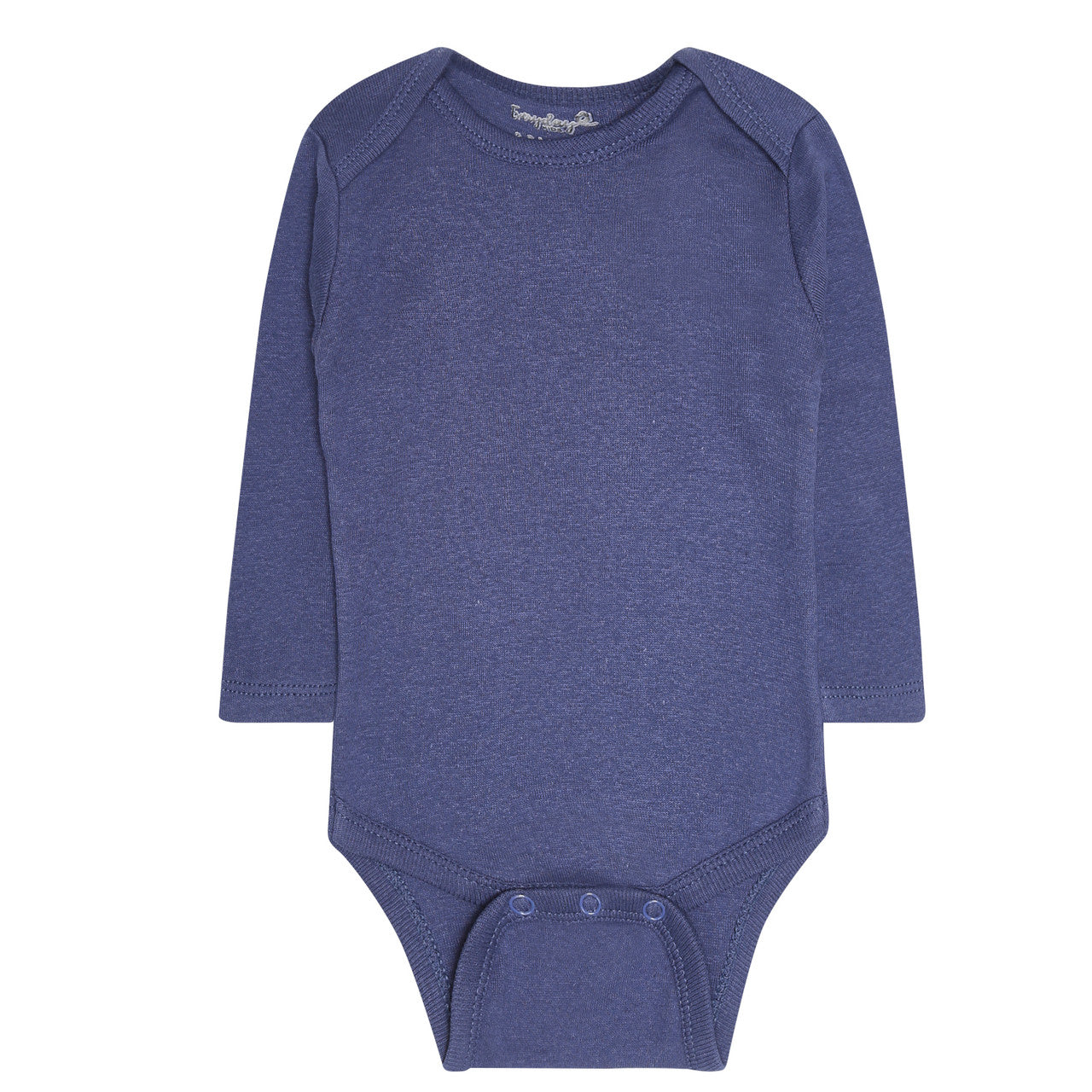Everyday Kids 7 Pack Blue Long Sleeve Baby Bodysuits for Boys