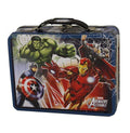 Marvel Avengers Large Carry All Tin Lunch box- Dark Blue