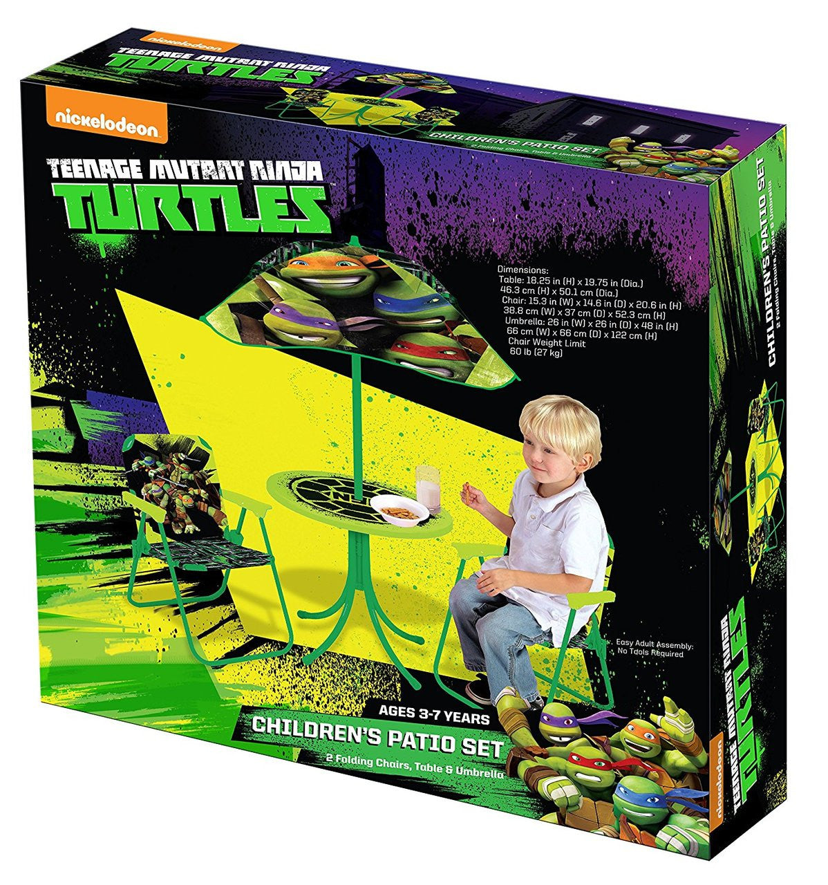 Teenage Mutant Ninja Turtles Classic Patio Set Toy