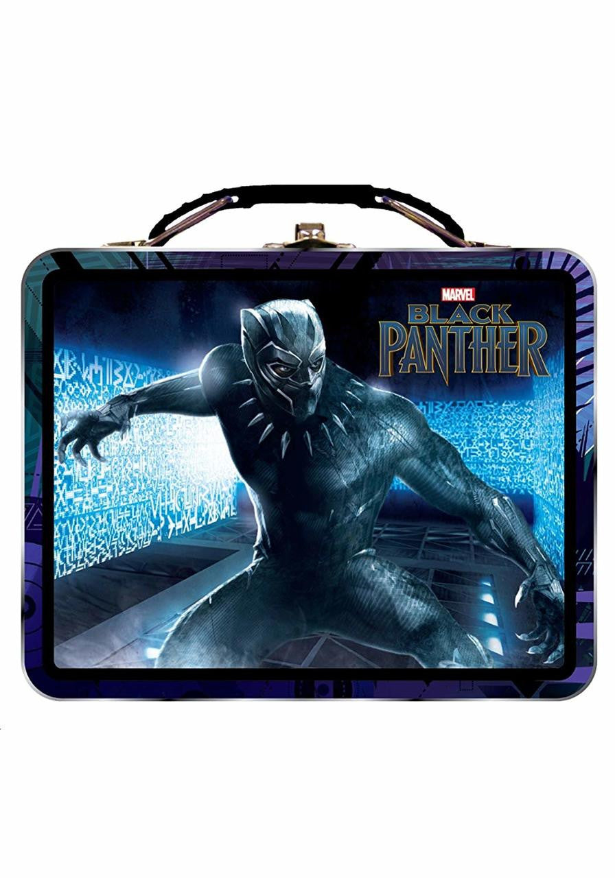 Black Panther Marvel Superhero Large Carry All Tin