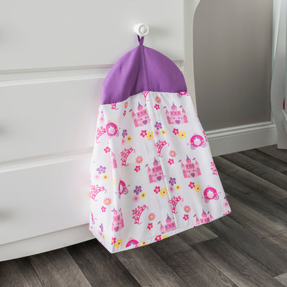 Everyday Kids 4 Piece Girls Crib Bedding Set -Princess Storyland