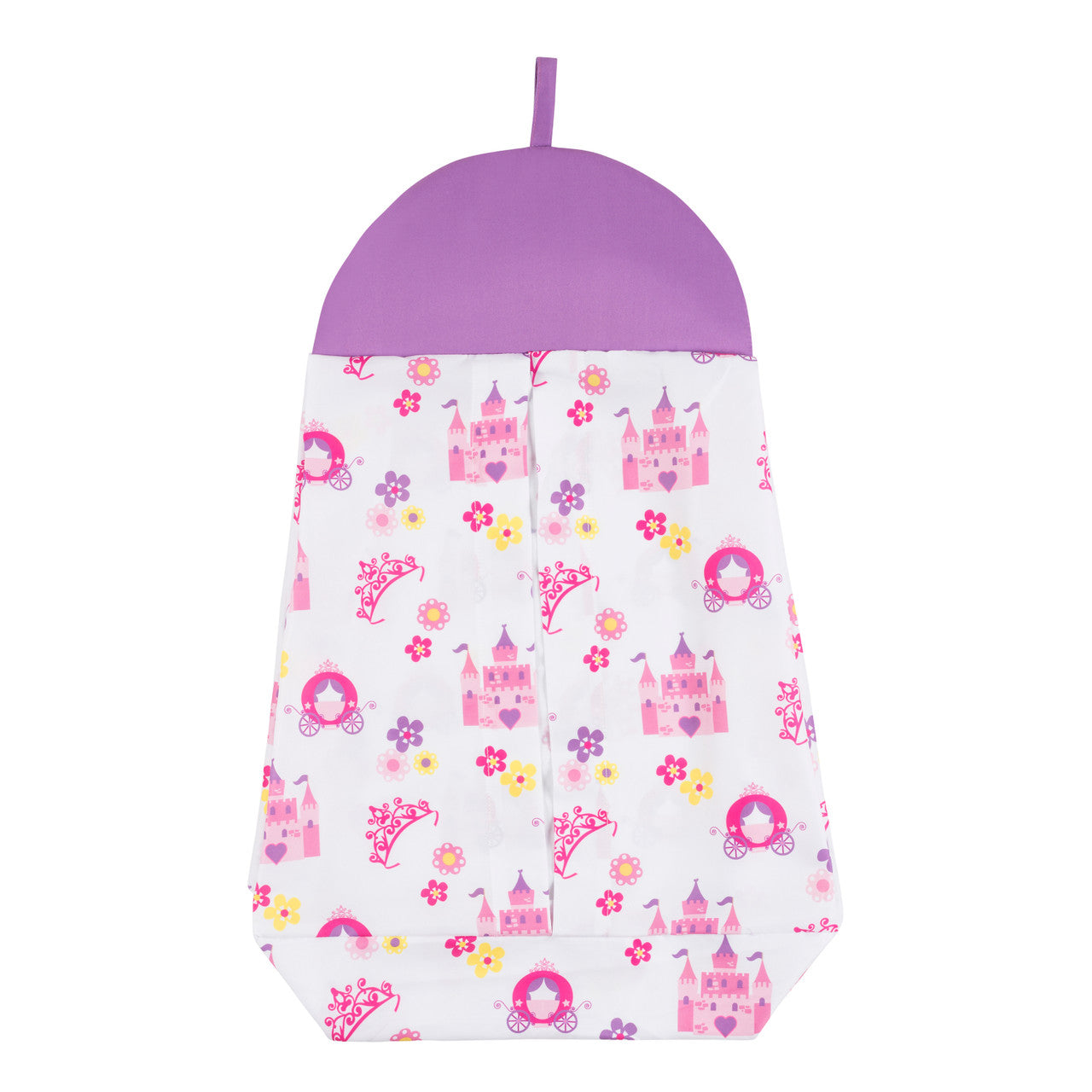 Everyday Kids 4 Piece Girls Crib Bedding Set -Princess Storyland