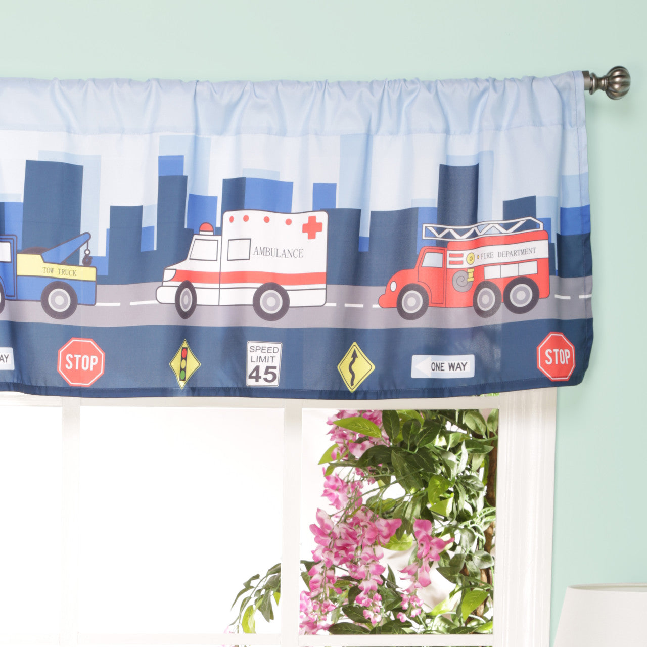 Everyday Kids Little Rescuer Window Valance