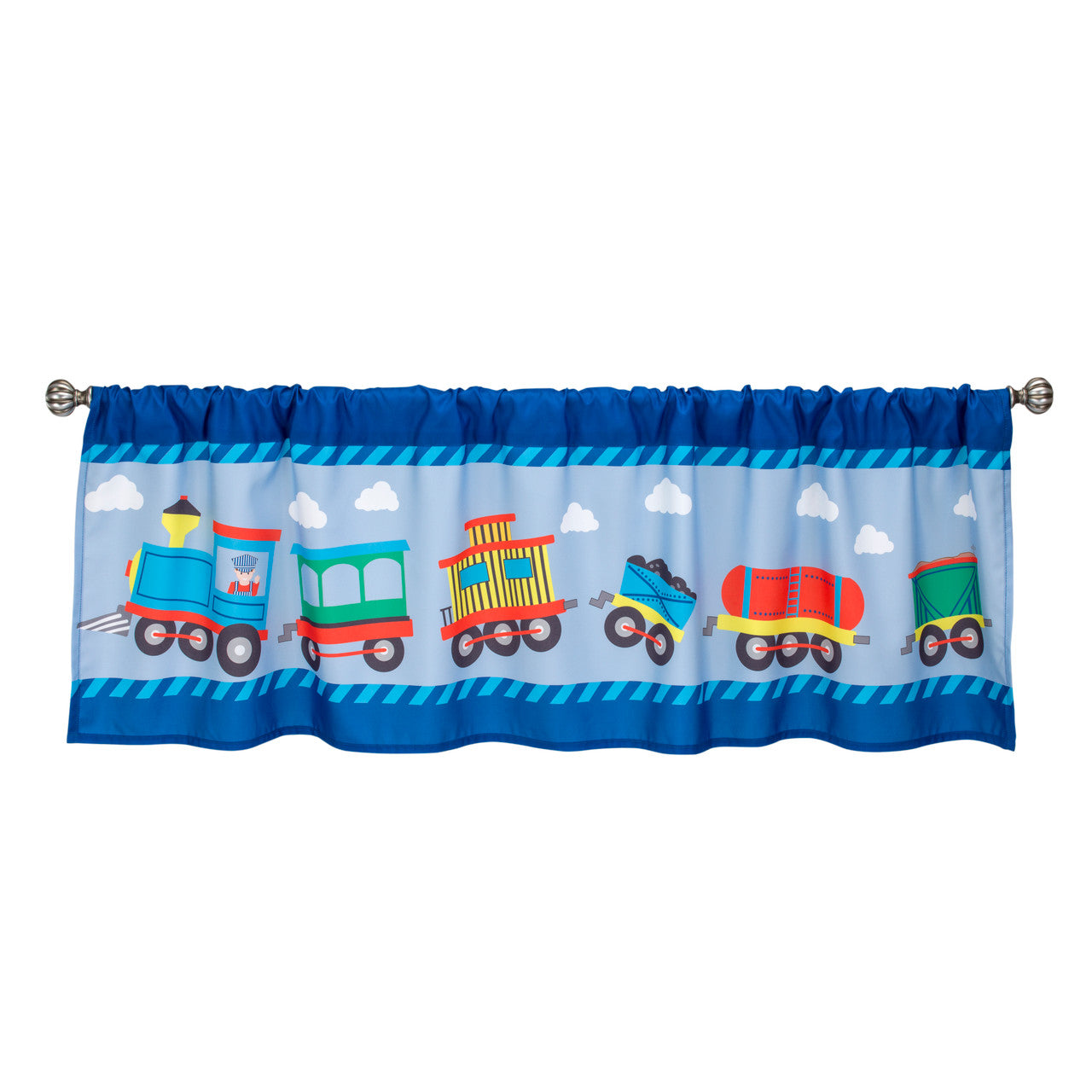 Everyday Kids Choo Choo Train Window Valance