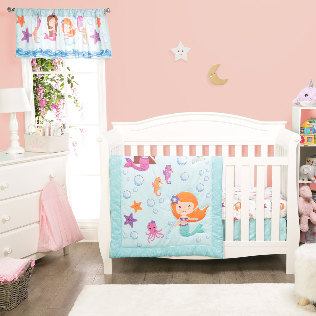 Everyday Kids Mermaid Adventures Window Valance