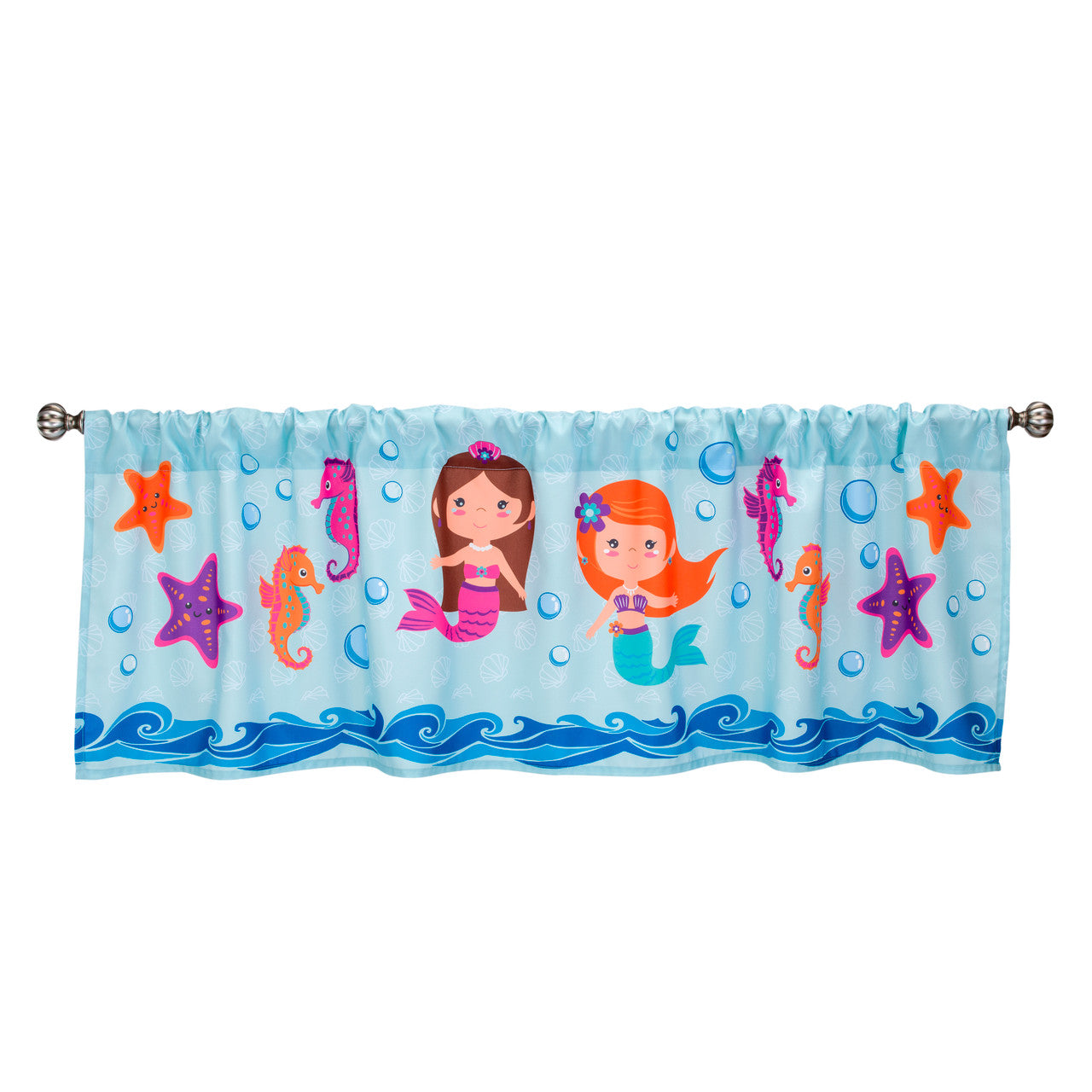 Everyday Kids Mermaid Adventures Window Valance