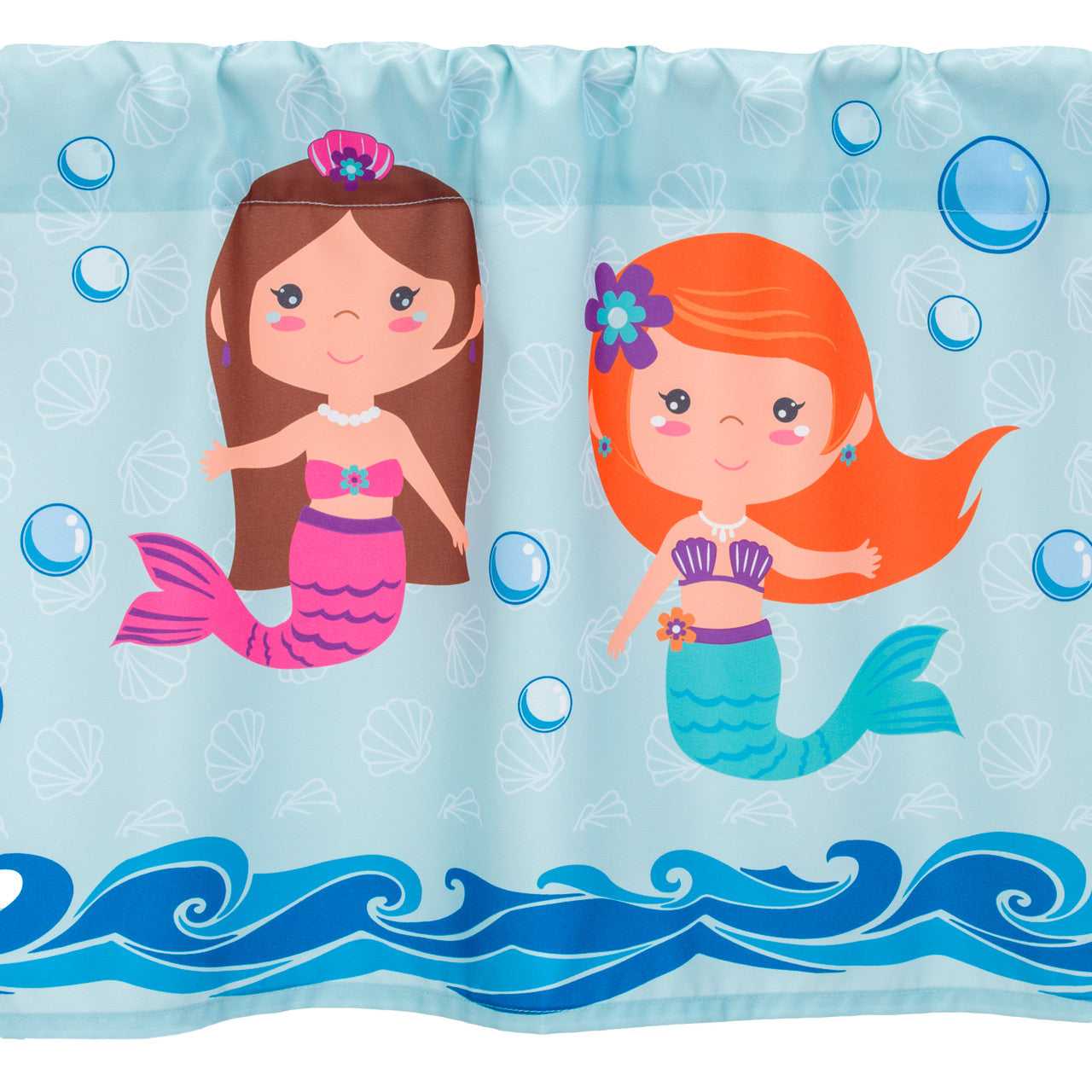 Everyday Kids Mermaid Adventures Window Valance