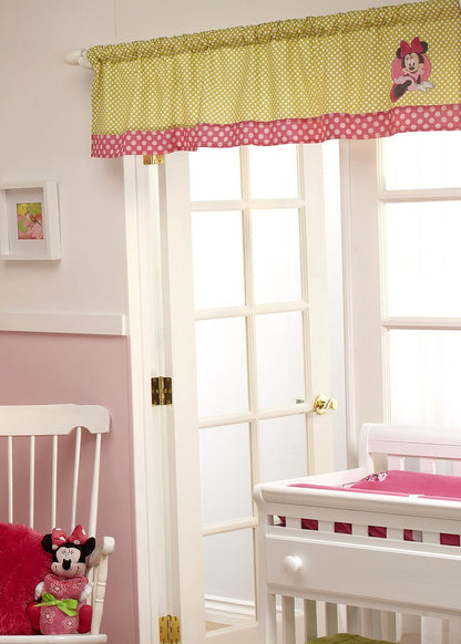 Disney Minnie Mouse "Petals Perfect" Window Valance