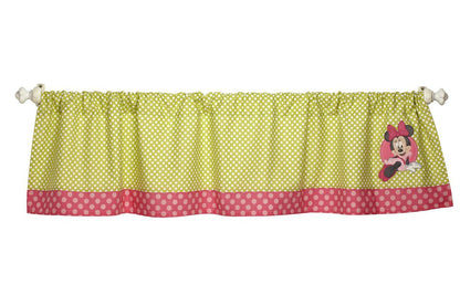 Disney Minnie Mouse "Petals Perfect" Window Valance