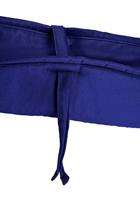 Everyday Kids 2 Piece Padded Baby Crib Rail Cover - Navy