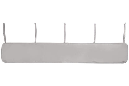 Everyday Kids 3-Piece Padded Baby Crib Rail Cover Set - Grey