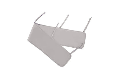 Everyday Kids 3-Piece Padded Baby Crib Rail Cover Set - Grey