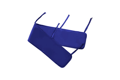 Everyday Kids 3-Piece Padded Baby Crib Rail Cover Set - Navy