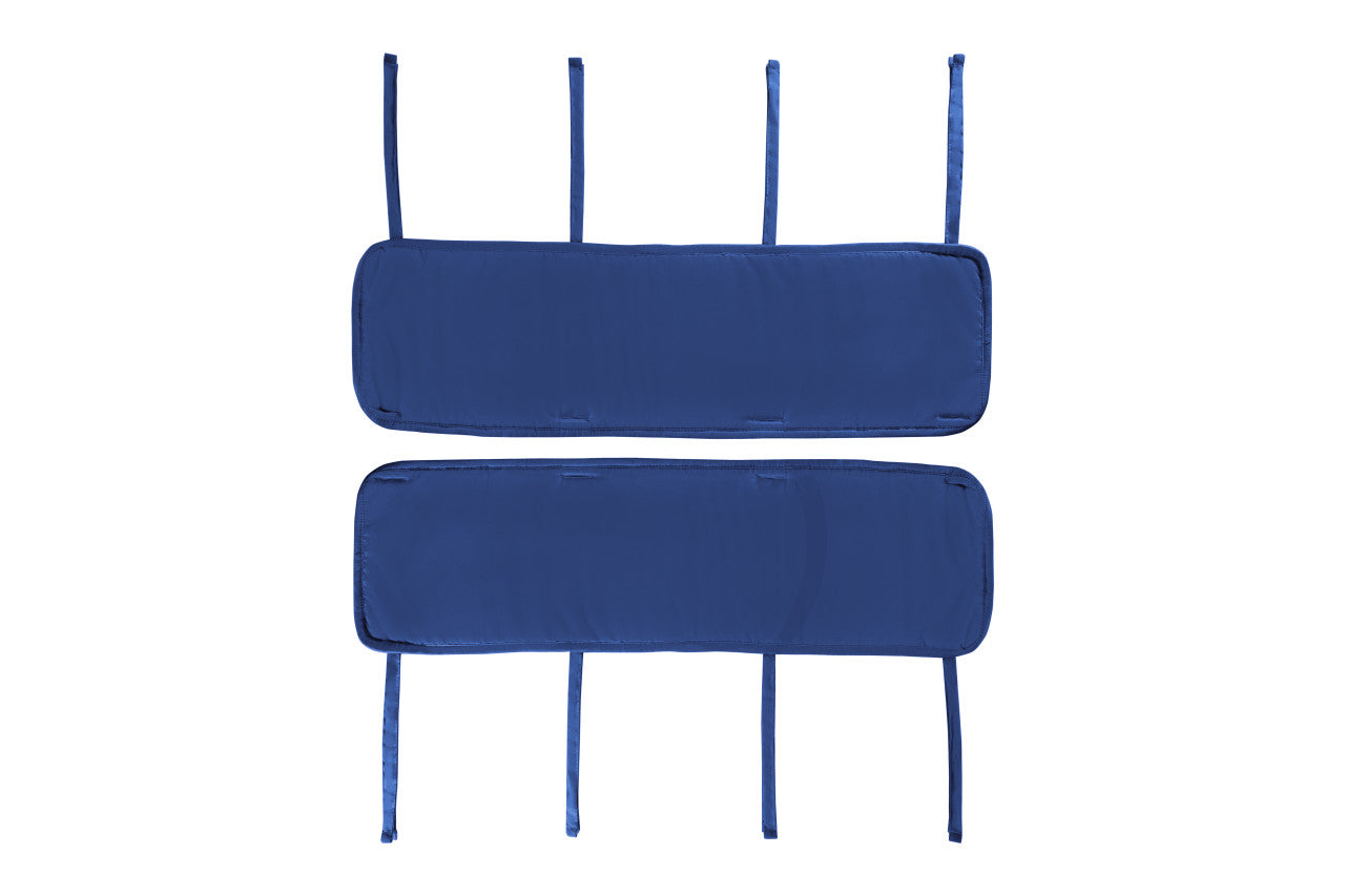 Everyday Kids 3-Piece Padded Baby Crib Rail Cover Set - Navy