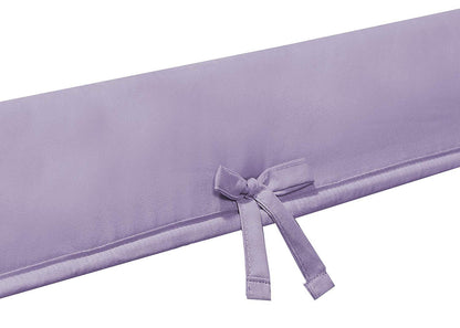Everyday Kids 3-Piece Padded Baby Crib Rail Cover Set - Purple
