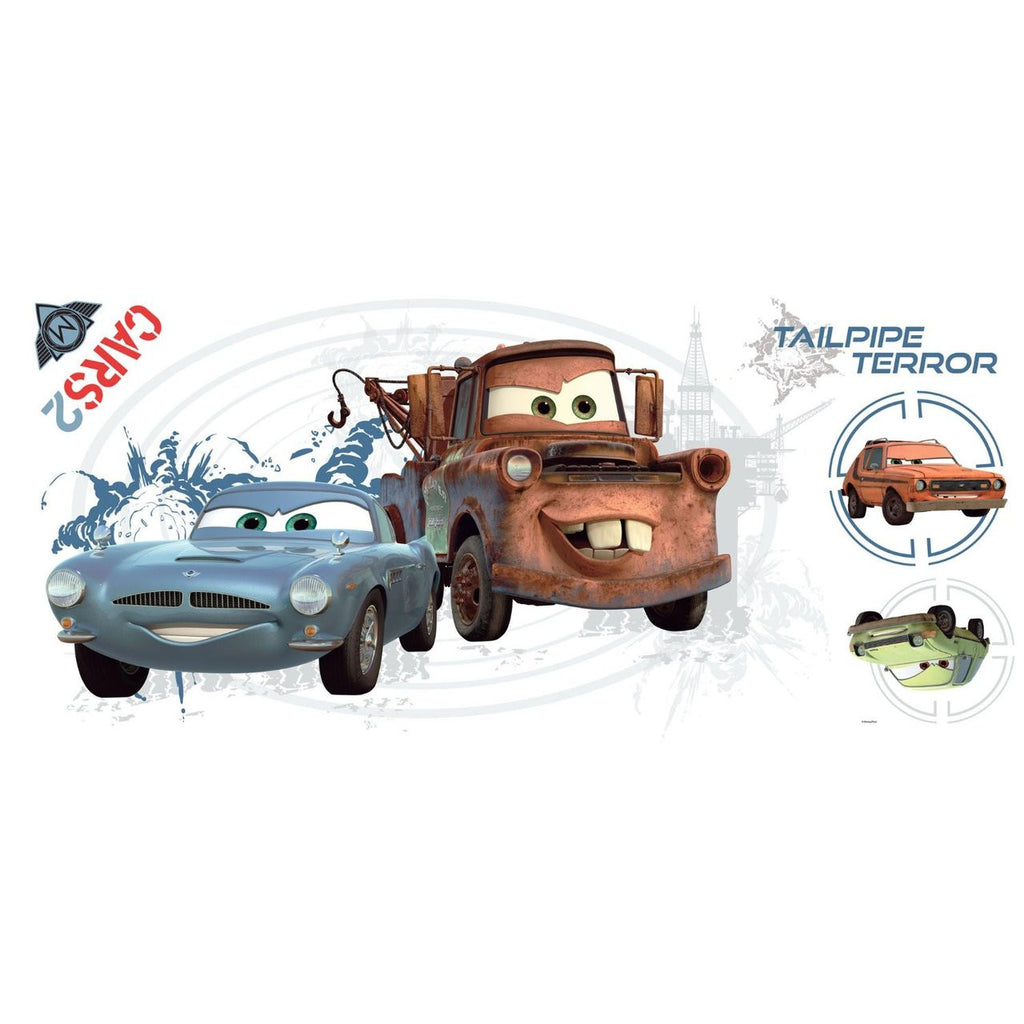 Disney Cars Mater Collage Peel And Stick Flat Pack With Augmented Reality