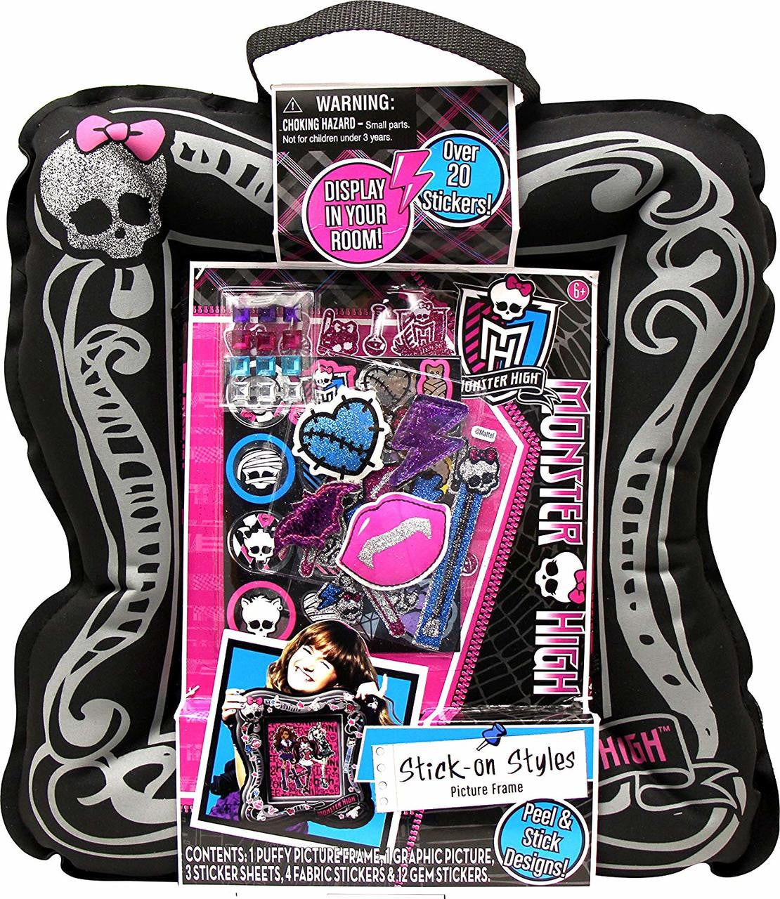 Monster High Stick-On Styles Picture Frame