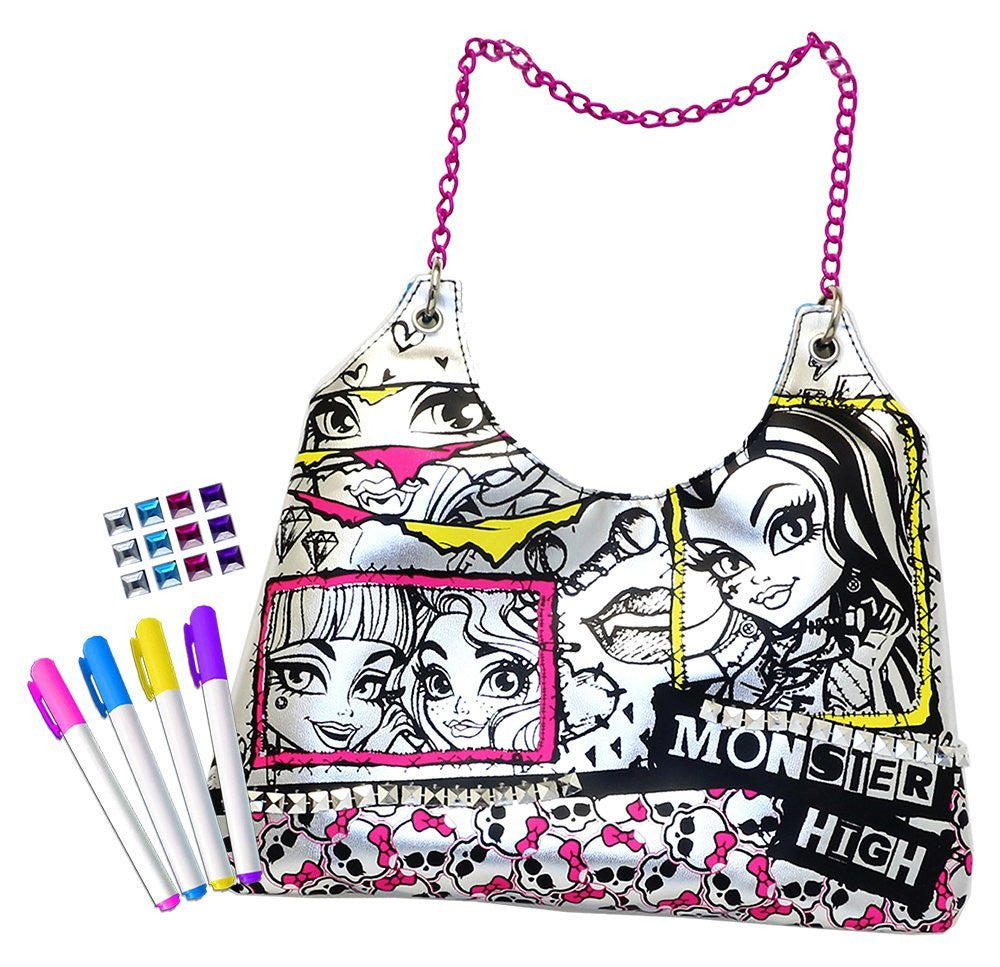 Monster High Color N Style Fashion Tote Activity