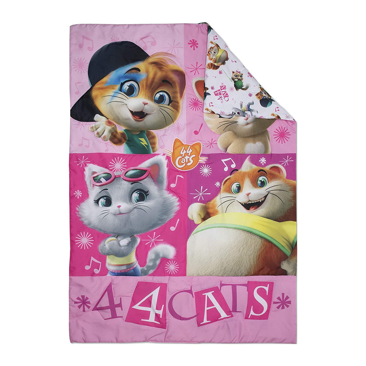 44 Cats 4 Piece Toddler Bedding Set