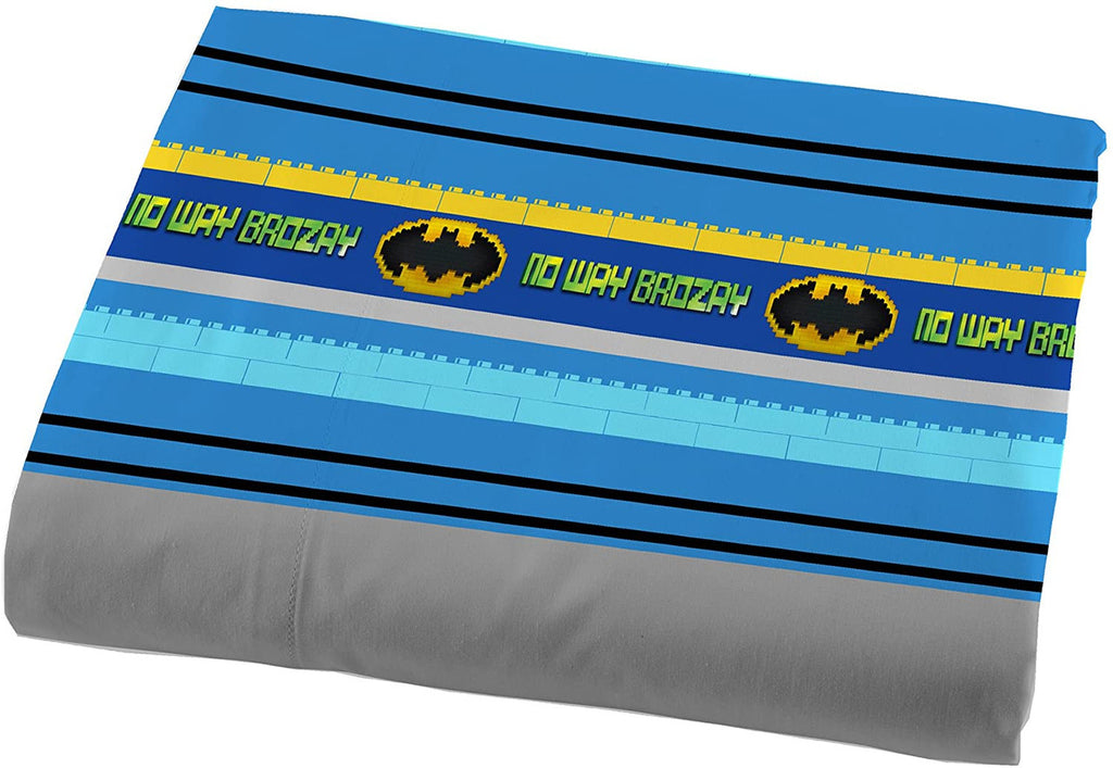 LEGO Batman Way Brozay Twin Sheet Set