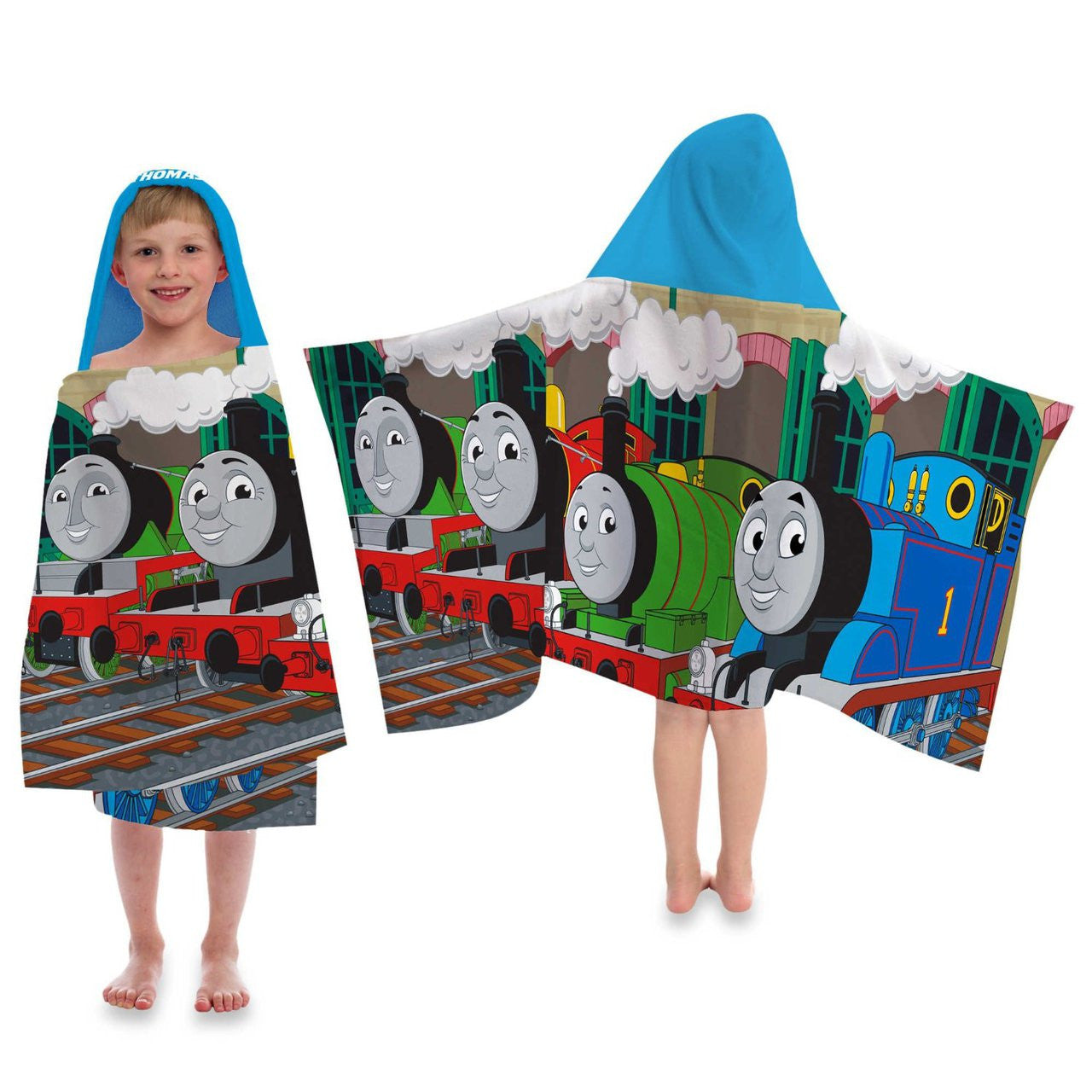 Thomas The Train Hooded Bath/Beach Towel