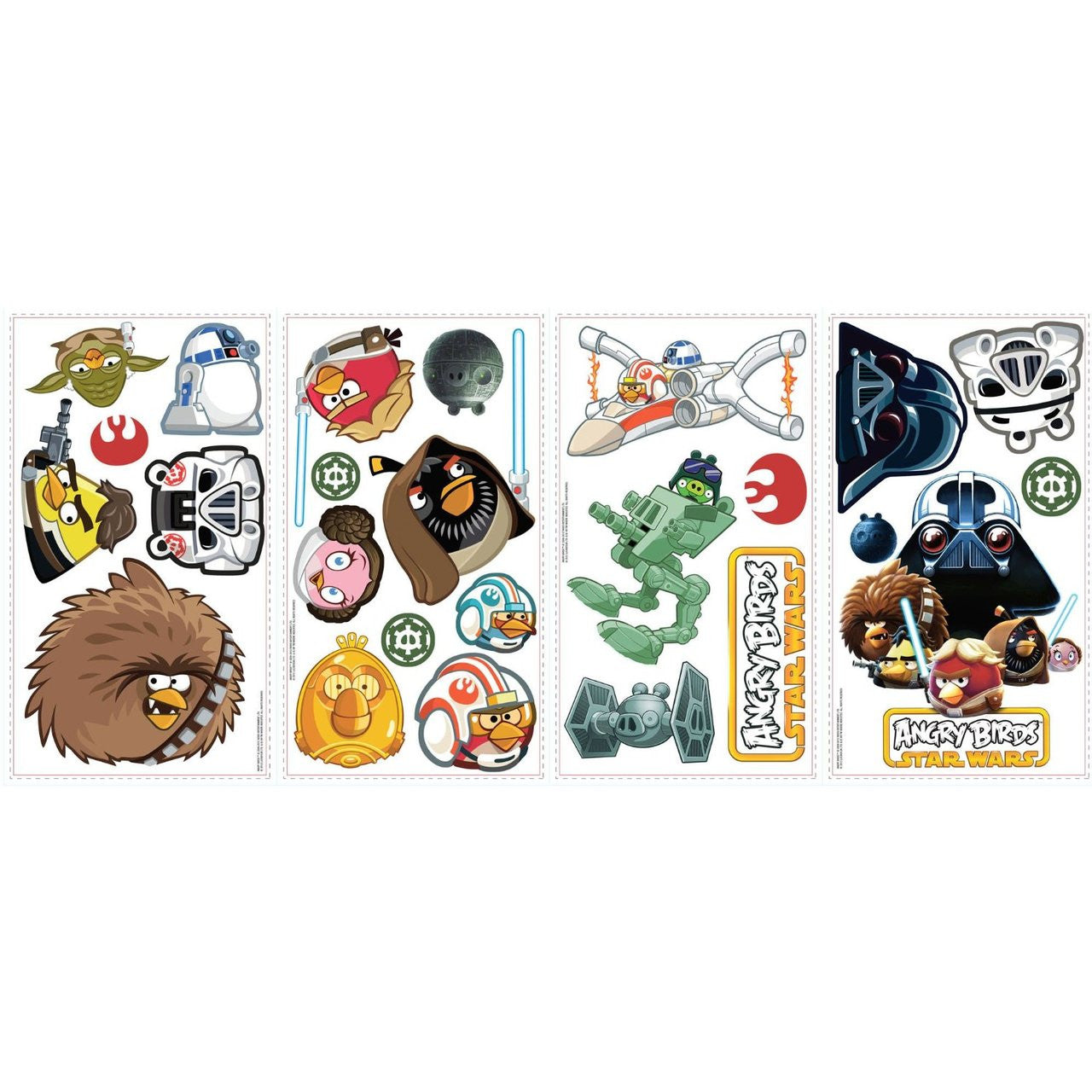 Angry Birds Star Wars Peel and Stick Wall Decals
