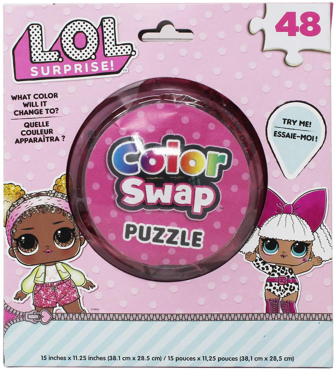 L.O.L. Surprise! 48Piece Color Swap Puzzle