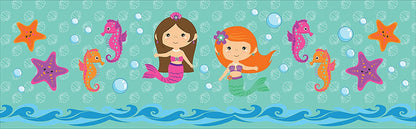 Everyday Kids Mermaid Adventures Window Valance