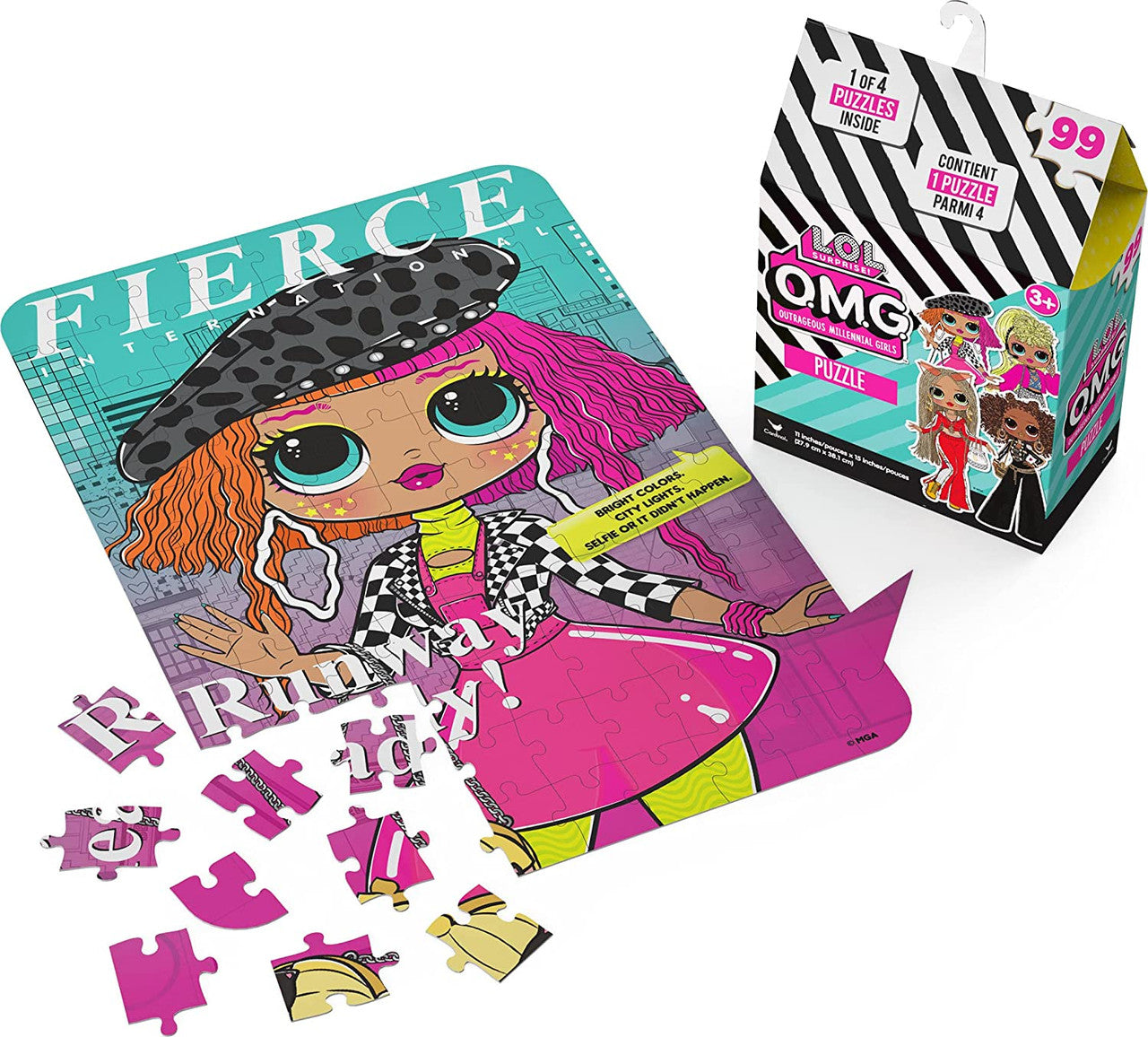 L.O.L. Surprise! 99-Piece Surprise Puzzle (Styles May Vary)