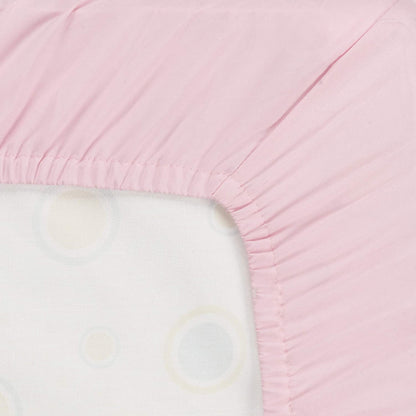 Everyday Kids Pink 4 Piece Crib Bedding Set