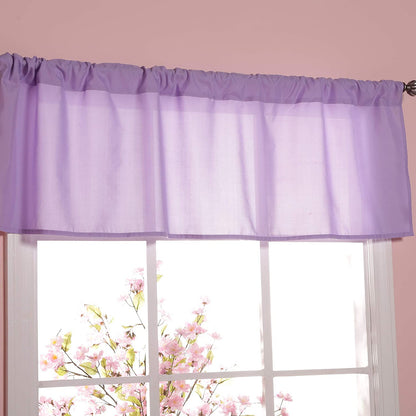 Everyday Kids Purple Window Valance