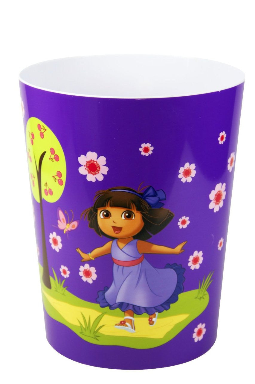 Dora The Explorer "Picnic" Acrylic Wastebasket