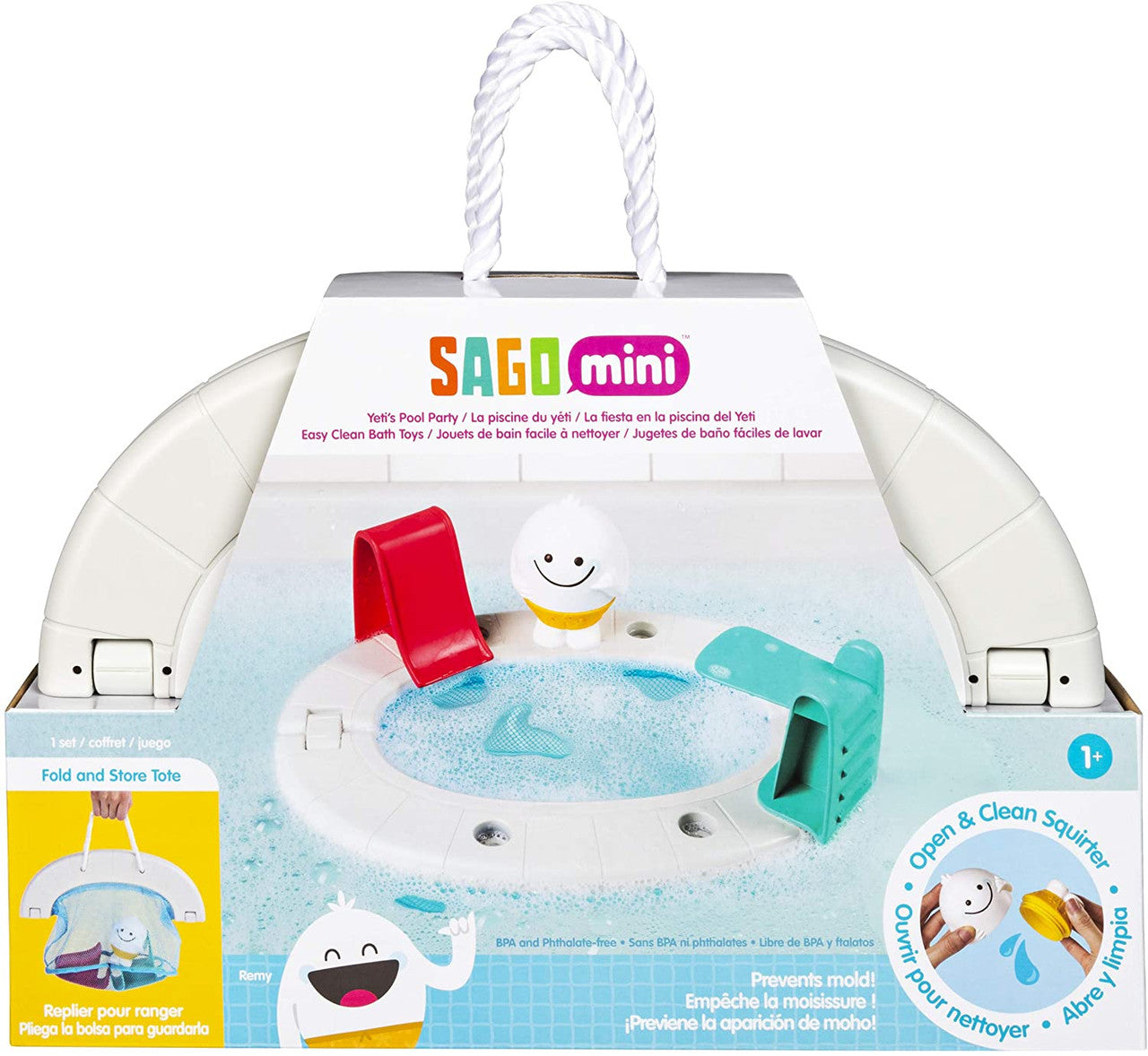 Sago Mini Yeti’s Pool Party Bathtub Playset