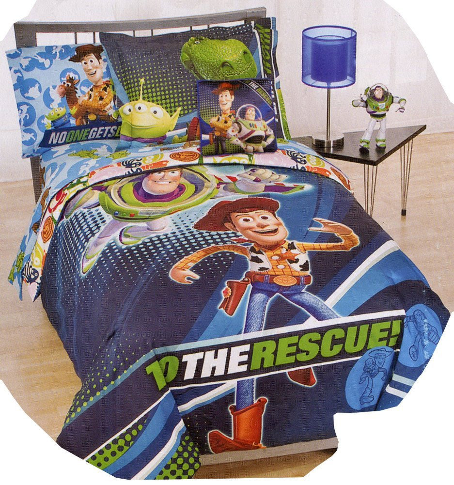 Toy Story 'To The Rescue' 3D Full Size 7pcs Bedding Set