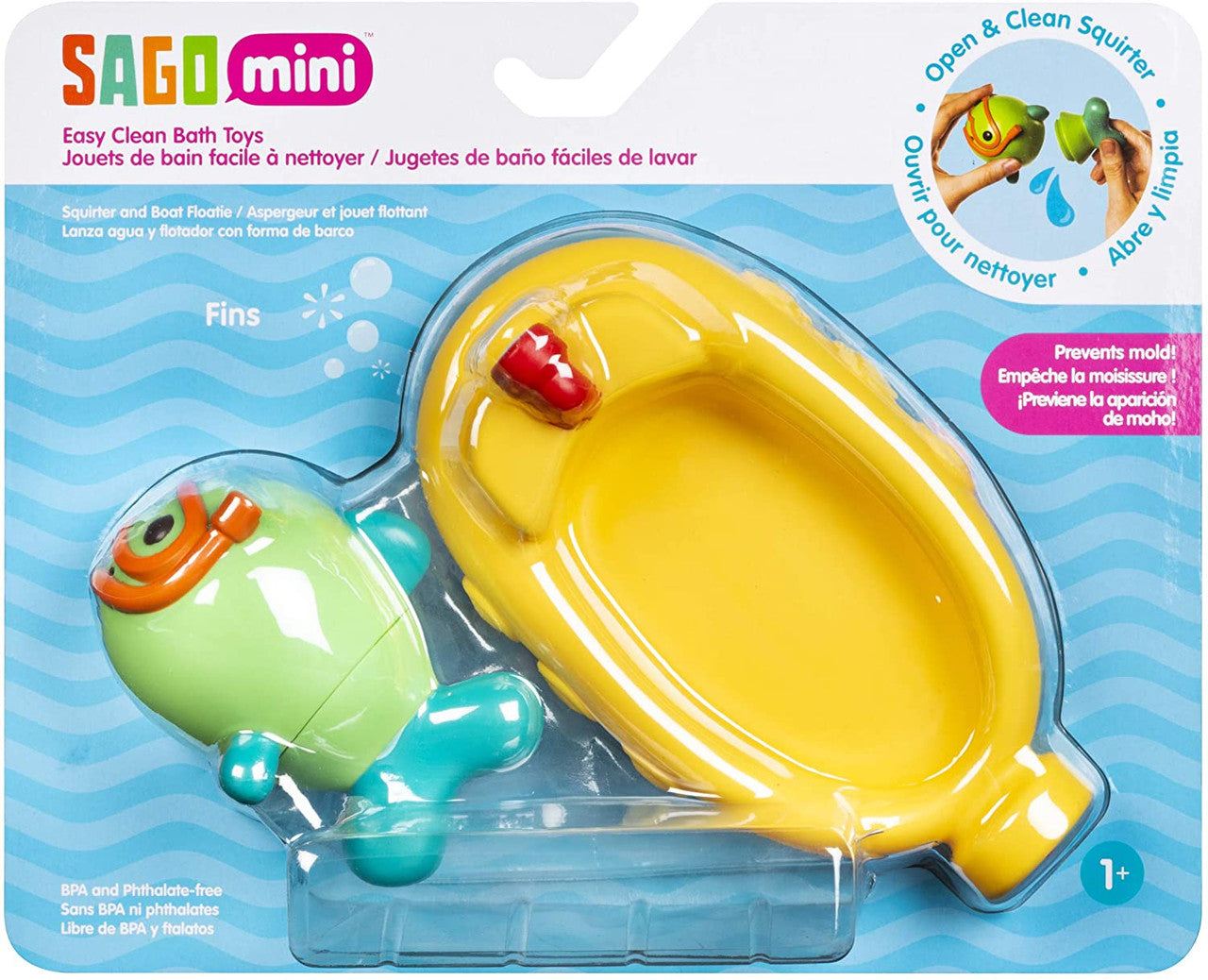 Sago Mini Fins’ Submarine Squirter & Boat Floatie