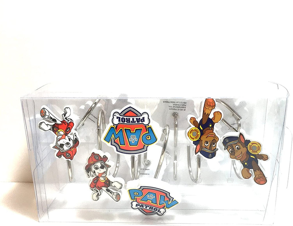 Paw Patrol Shower Curtain Hooks