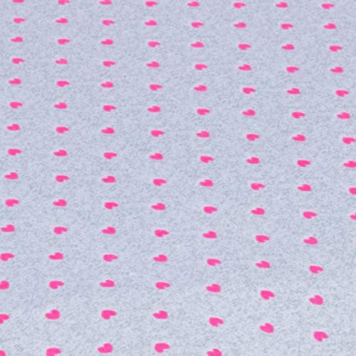 Gerber Baby Girl Crib Sheet - Hot Pink Hearts